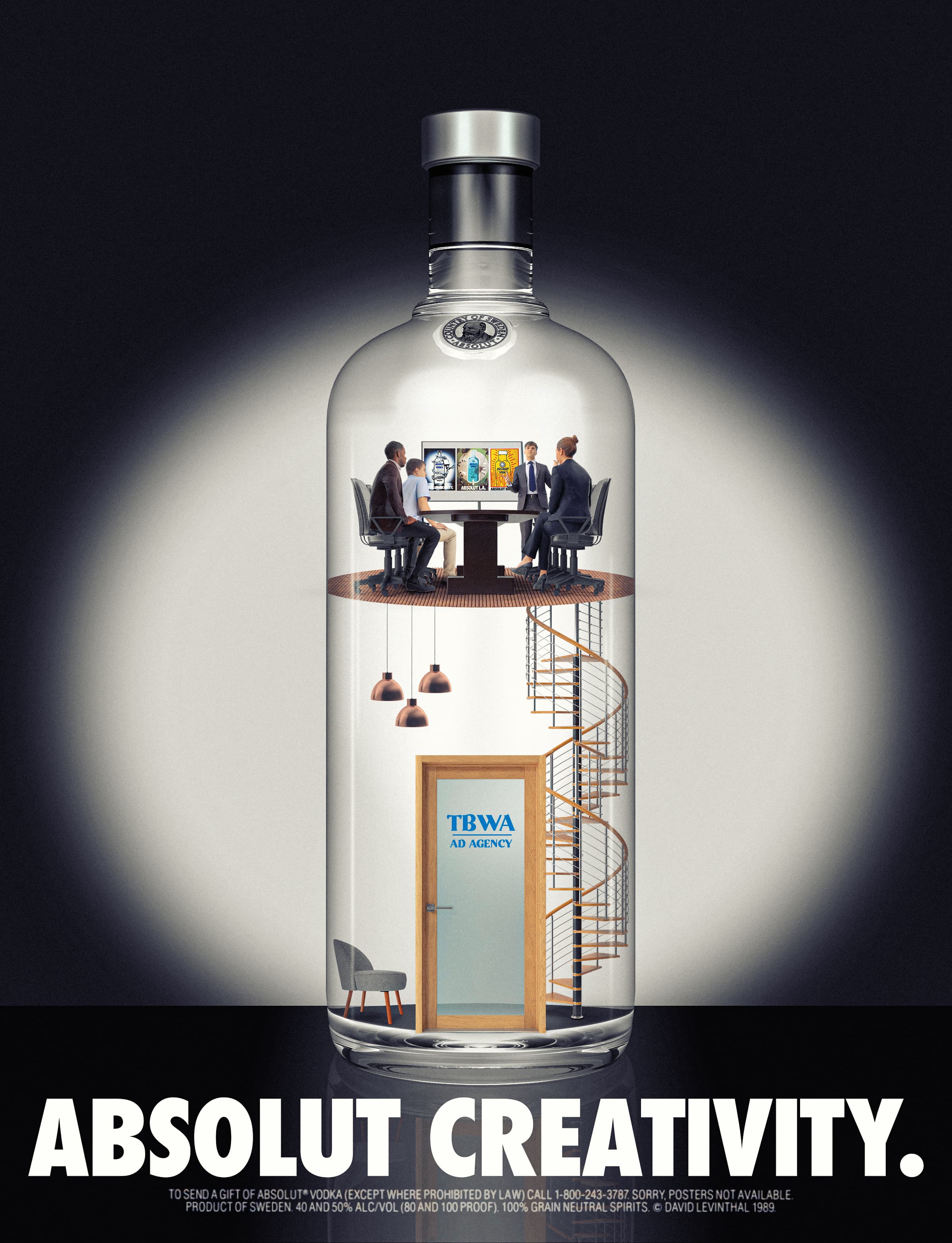 Absolut Vodka — Creativity campaign v4