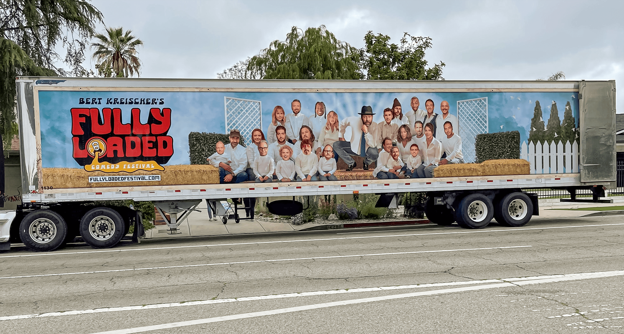 Bert Kreischer — Truck wrap design