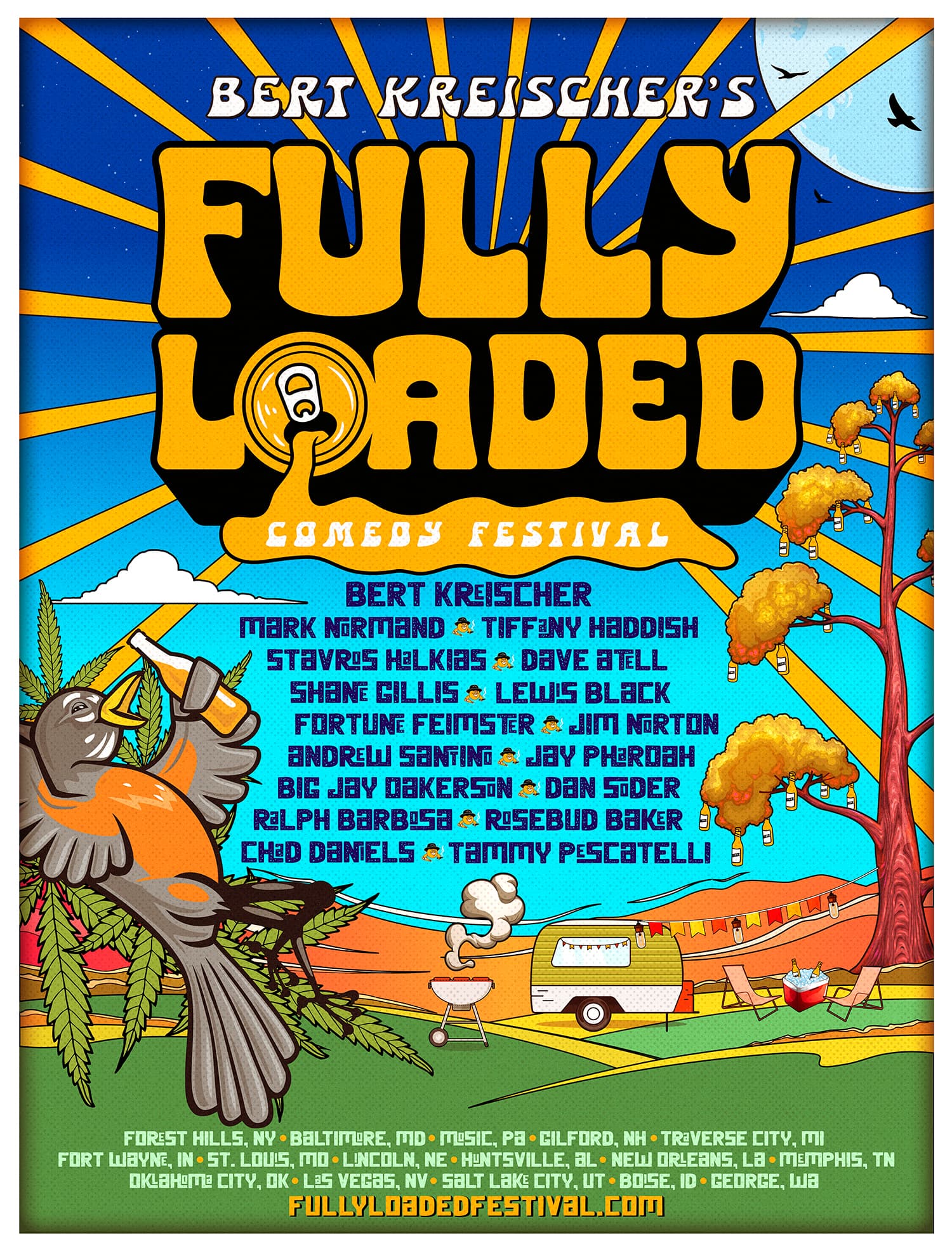 Fully Loaded Festival — 2023 festival key art 01